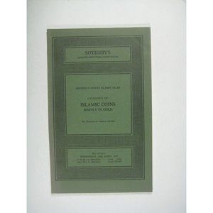 Sotheby's Islamic Gold Coins Catalogue Catalog 1979 London Numismatic PPB Spring